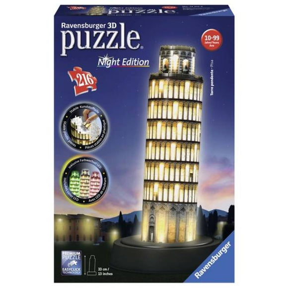 Torre di Pisa - Puzzle 3D Building Night Edition - Di Maio Giocattoli